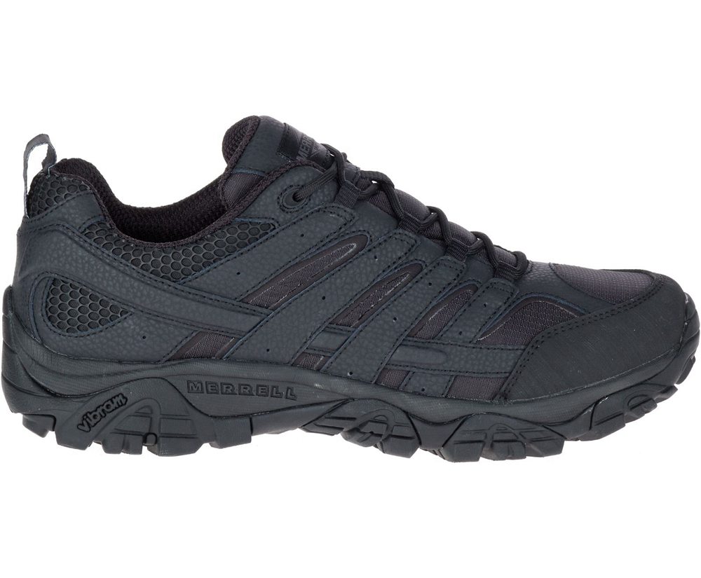 Merrell Hiking Shoes Black - Moab 2 Tactical - Womens 34DSLHBXF
